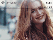 Tablet Screenshot of lovebrightcollection.com